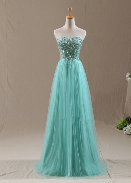Sweetheart Prom Dresses, Long Prom Dress,formal Dress, Tulle Prom Dress,long Dress For Prom, Celebrate Dress,special Occasion Dresses